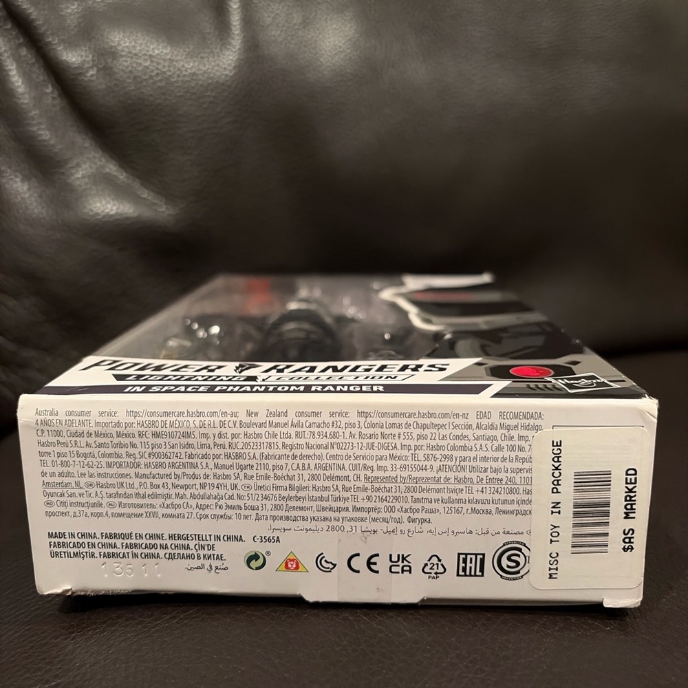 Power Rangers Lightning Collection – In Space Phantom Ranger | New(F28)&✨ - Picture 6 of 7